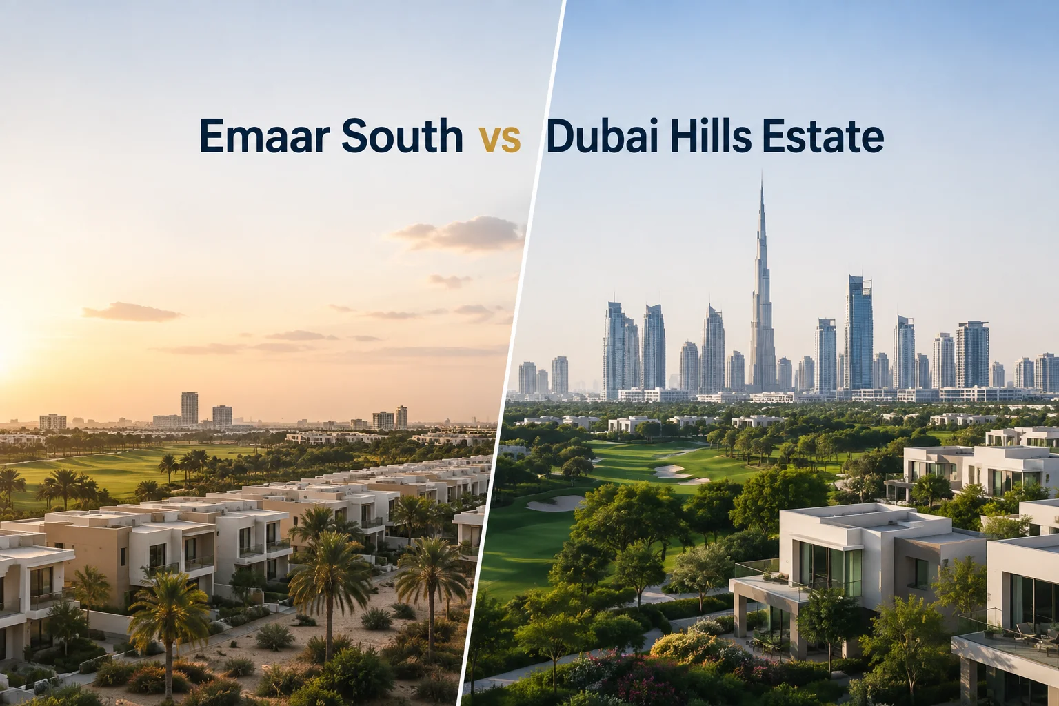 Emaar South vs Dubai Hills Estate