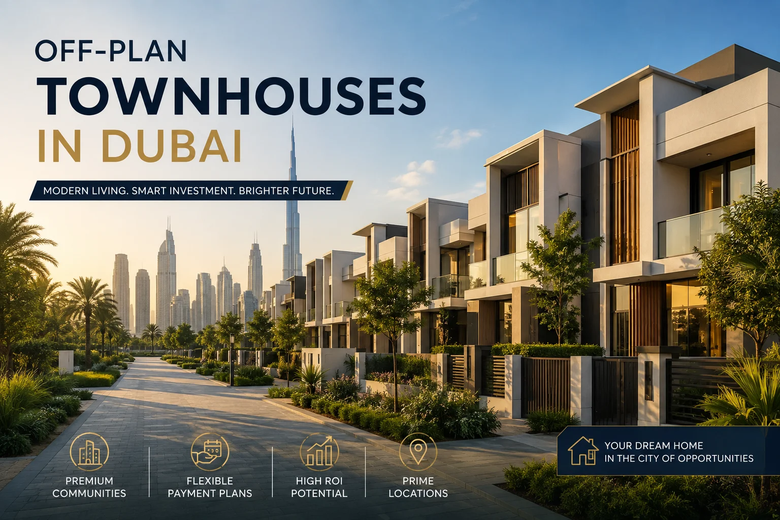 Off-Plan Townhouses in Dubai