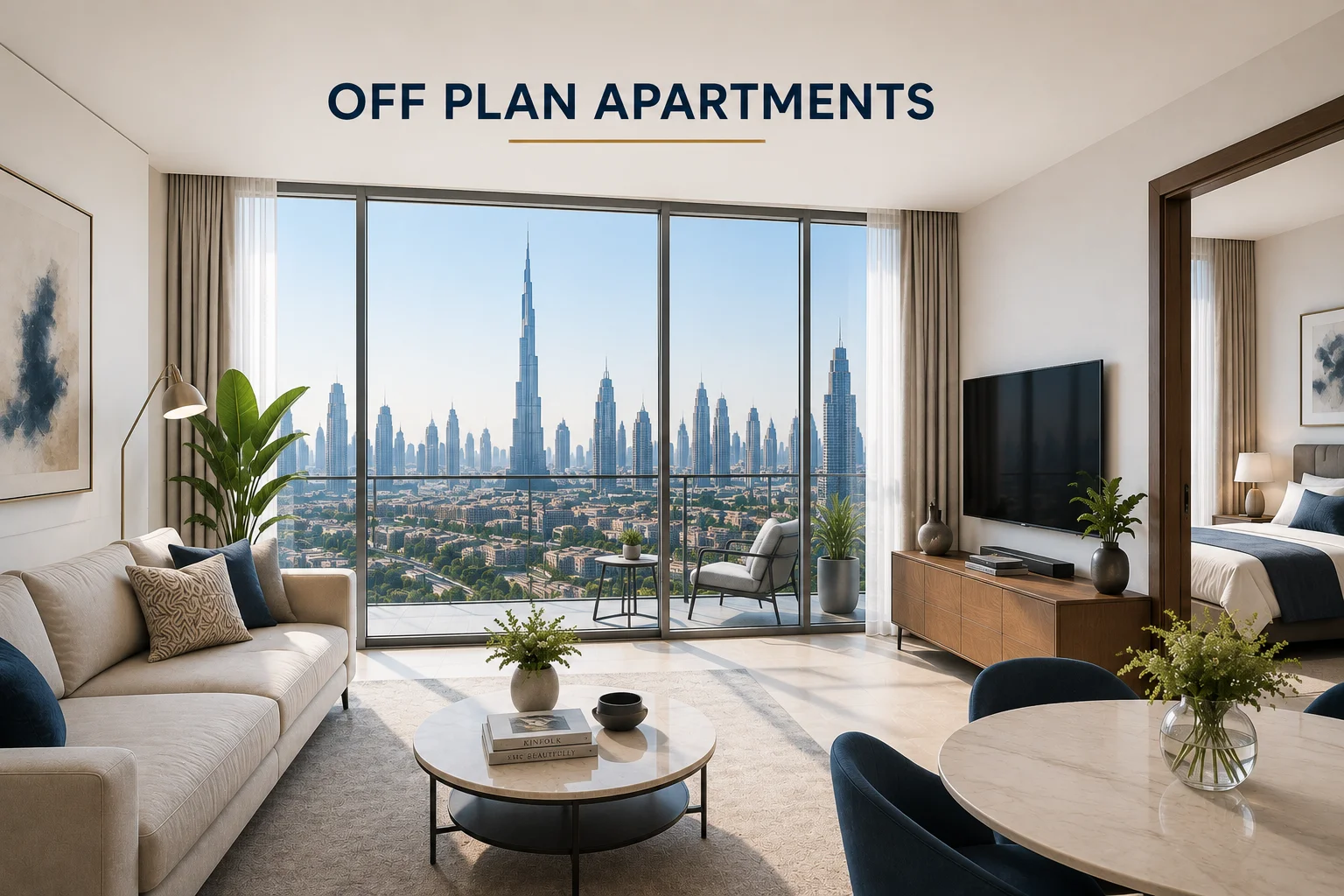 1 Bedroom Off-Plan Apartments in Dubai