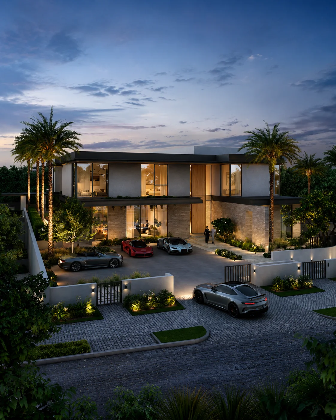 Lavita at The Oasis by Emaar featuring ultra-luxury waterfront mansions surrounded by crystal-clear waterways, landscaped gardens and lush green spaces.